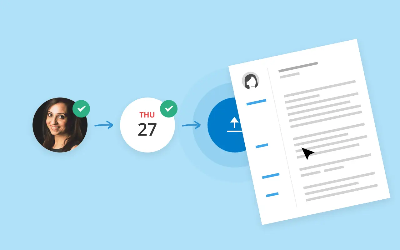 Illustration showing scheduling process